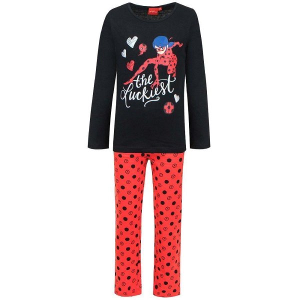 Miraculous Ladybug Pyjama - Schlafanzug - Schwarz/Rot