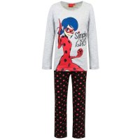 Miraculous Ladybug Pyjama - Grau/Schwarz