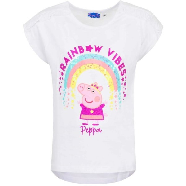 Peppa Pig Wutz - T-Shirt - wei&szlig;