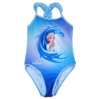 Disney Frozen 2 - Mädchen Badeanzug - hellblau