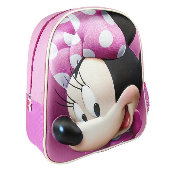 minnie mouse 3d kinder-rucksack seitenansicht