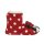 Disney Minnie Mouse Hausschuhe Boots Puschen- rot