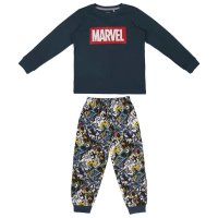 Marvel Avengers Jungen Schlafanzug langarm - bunt