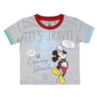 Disney Mickey Mouse Jungen T-Shirt - grau