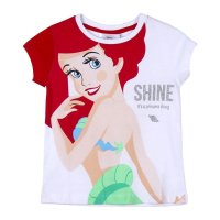 Disney Arielle die Meerjungfrau T-Shirt - weiß