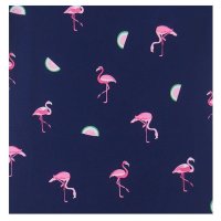 squared & cubed Mädchen t-shirt blau mit flamingo-motiv