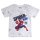 Spider Man Jungen T-Shirt weiß mit Spinnennetz-Muster