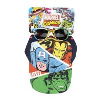 Marvel Avengers Kinder Basecap + Sonnenbrille - KU 53cm