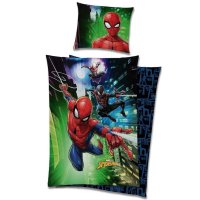 Spider-Man Marvel Kinderbettwäsche-Set 140x200cm + 70x90cm