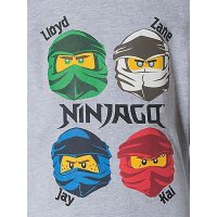 LEGO® Ninjago Langarmshirt Jungen - grau