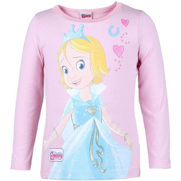 Prinzessin Emmy Langarmshirt Shirt mit Glitzer, rosa
