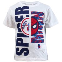 Marvel Spider-Man Jungen T-Shirt - weiß