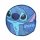 Disney Stitch Kinder-Rucksack Kindergartentasche ca. ⌀ 27 cm - blau