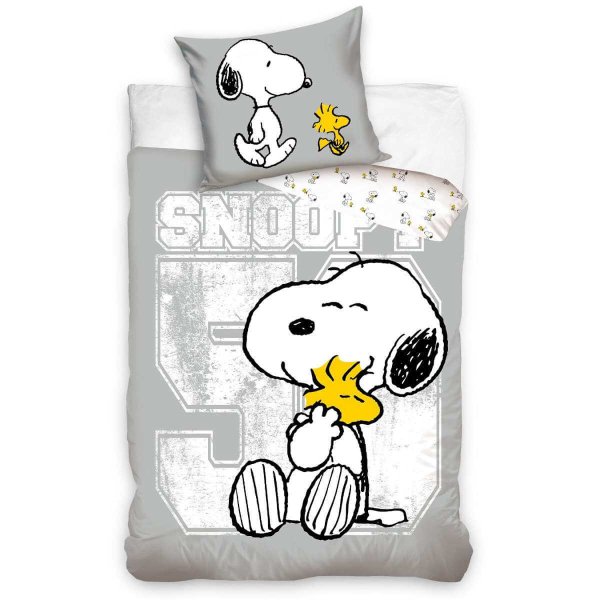 Snoopy Peanuts Bettwäsche-Set 135x200cm + 80x80cm