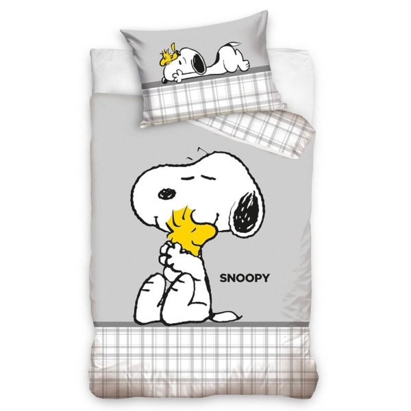 Snoopy Peanuts Bettwäsche-Set 100x135cm + 40x60cm