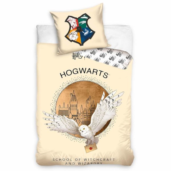 Harry Potter Hedwig Bettwäsche Set 140x200cm + 70x90cm