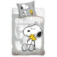 Snoopy Peanuts Bettwäsche-Set 140x200cm + 70x90cm