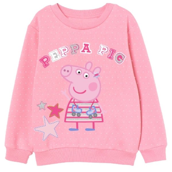 Peppa Pig Wutz Kinder Sweatshirt - rosa