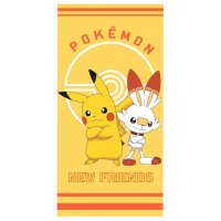 Pokémon Badetuch Pikachu & Hopplo NEW FRIENDS Handtuch 70x140cm