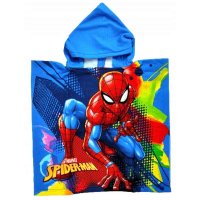 Spider-Man Kinder Badeponcho Kapuzenhandtuch - 55x110cm