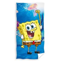 SpongeBob Schwammkopf Badetuch Handtuch 70x140cm