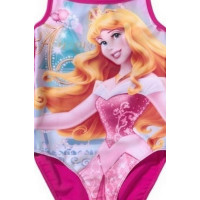 Disney Princess Dornröschen Badeanzug für Mädchen - weinrot