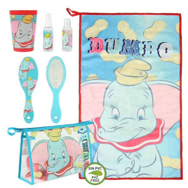 Disney Dumbo Waschset Reisetoilette-Set 6 teilig